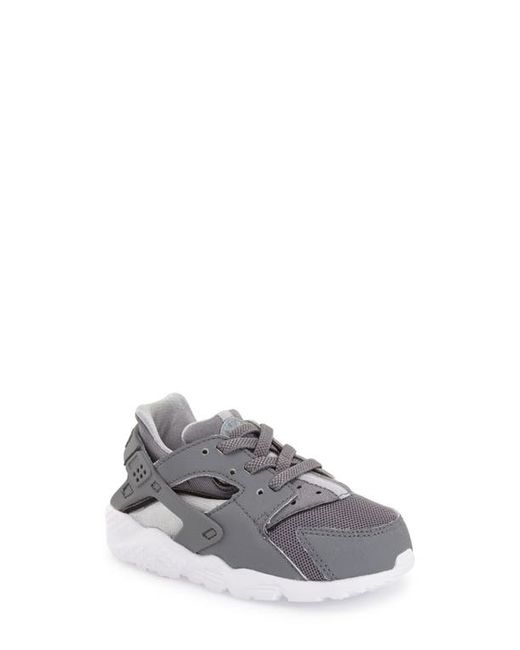Nike Huarache Run Sneaker in Cool Grey/White at