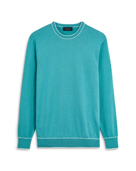 Bugatchi Crewneck Cotton Blend Sweater in at