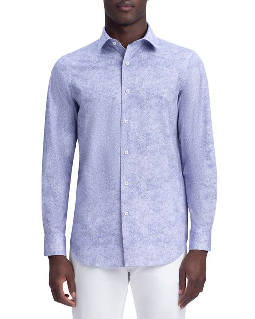 Bugatchi Stretch Cotton Button-Up Shirt in at