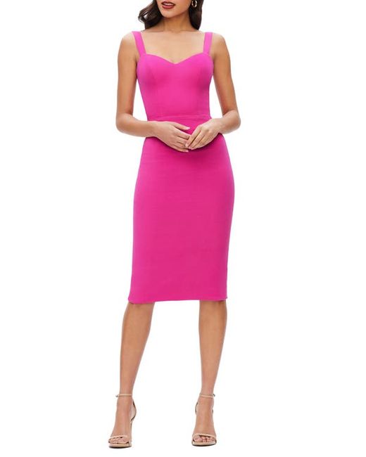 Dress the population Nicole Sweetheart Neck Cocktail Dress in at