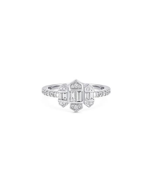 Sara Weinstock Taj Baguette Diamond Ring in at
