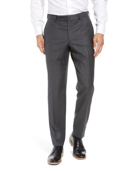 Ted Baker London Jefferson Flat Front Wool Dress Pants in at