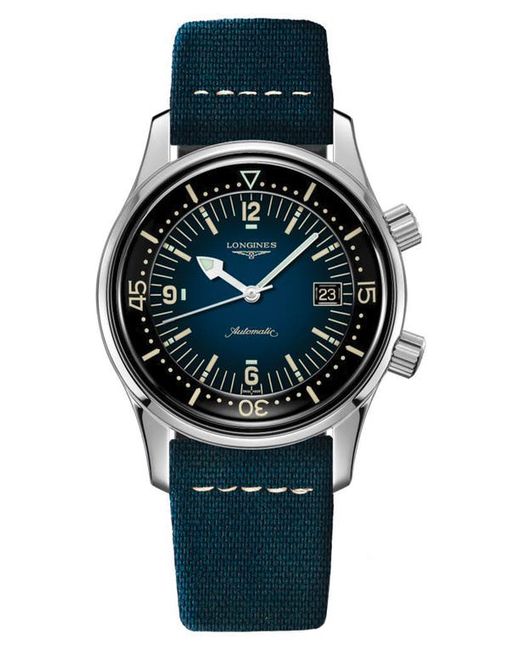 Longines Legend Diver Automatic Strap Watch 42mm in at