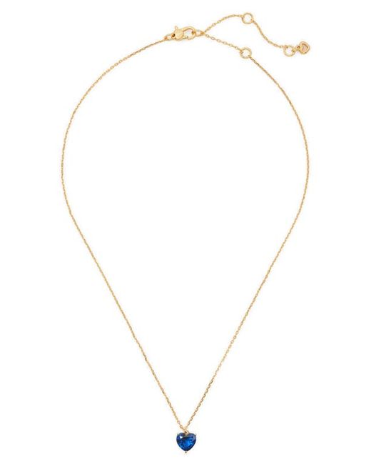Kate Spade New York my love september heart pendant necklace in at