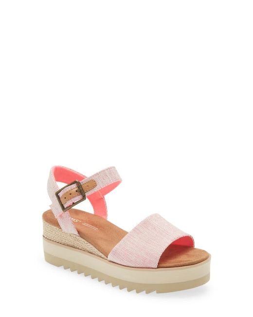 Toms Espadrille Wedge Sandal in at