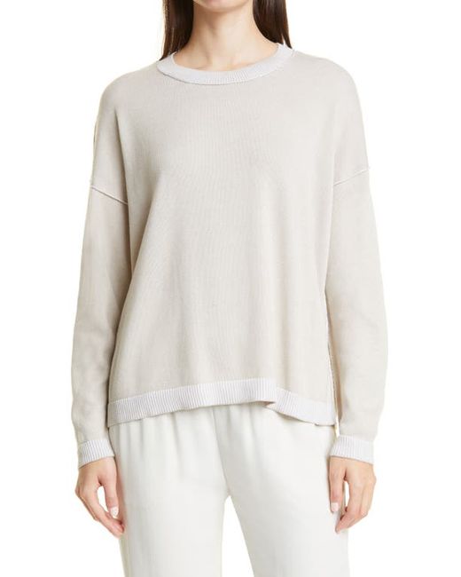 Eileen Fisher Boxy Crewneck Sweater in at