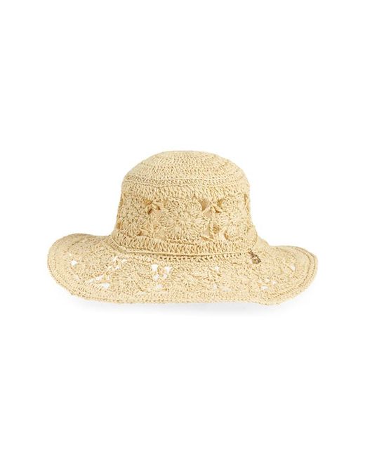 Ted Baker London Haris Floral Straw Hat in at
