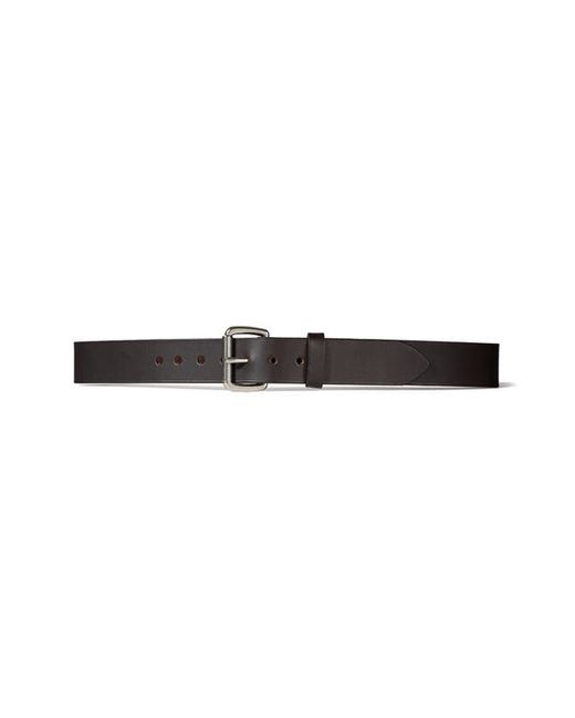 Filson Bridle Leather Belt in at