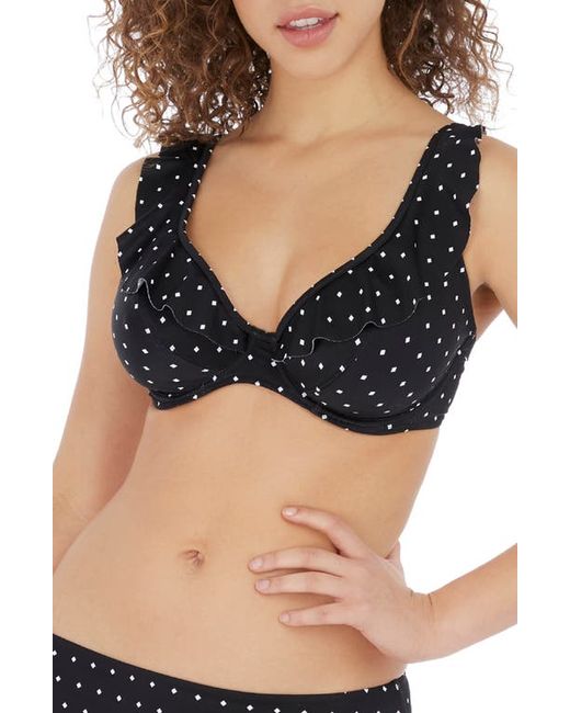 Freya Jewel Cove Underwire Bikini Top in at