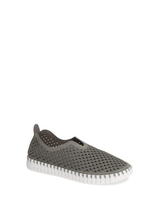 Ilse Jacobsen Tulip 139 Perforated Slip-On Sneaker in at