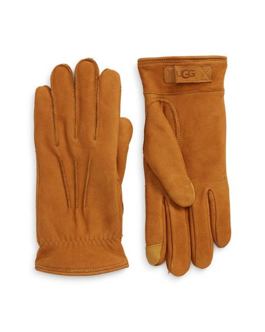 uggr UGGr Three-Point Leather Tech Gloves in at