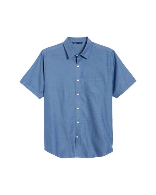 Cutter and Buck Windward Short Sleeve Twill Button-Up Shirt in at