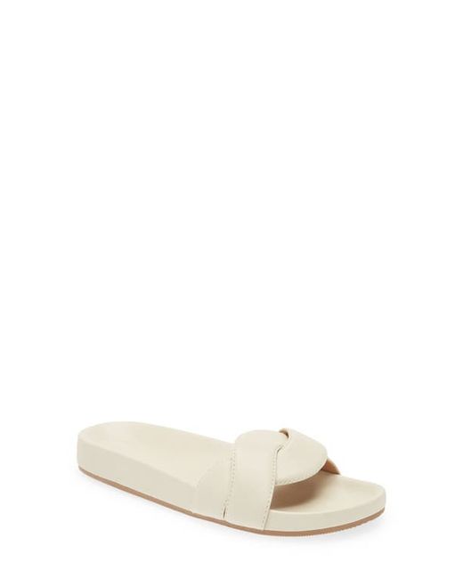 Madewell Puffy Slide Sandal in at