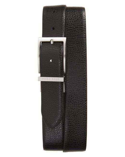 Boss Ollie Reversible Leather Belt in at