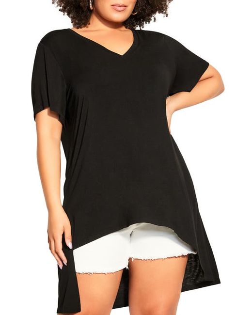 City Chic Brooklyn Oversize T-Shirt in at