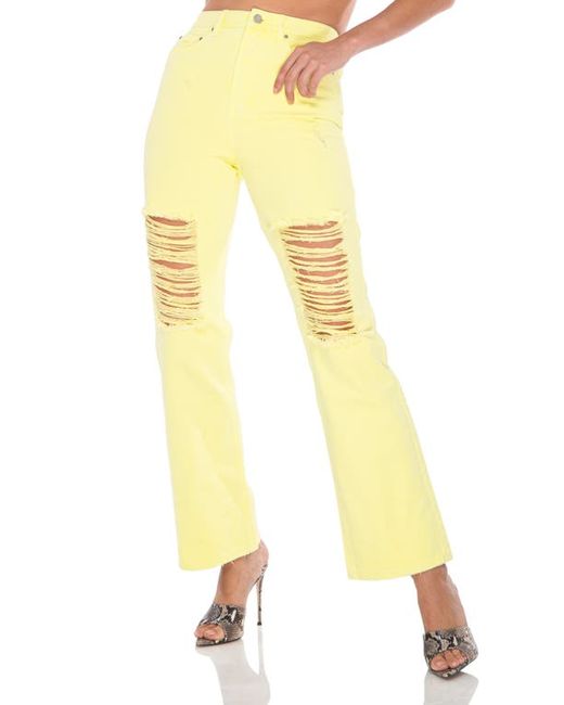 Afrm Oden High Waist Wide Leg Jeans in at
