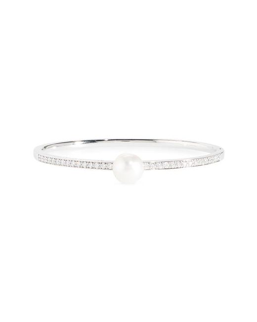 Mikimoto Diamond Pearl Bracelet in at
