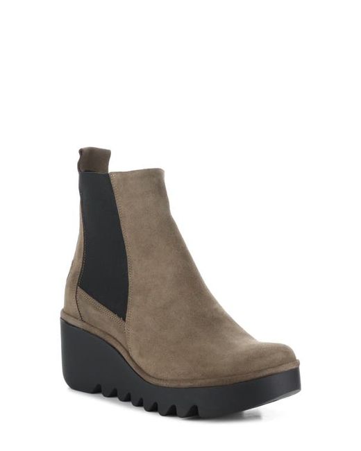 FLY London Fly Long Bagu Wedge Chelsea Boot in at