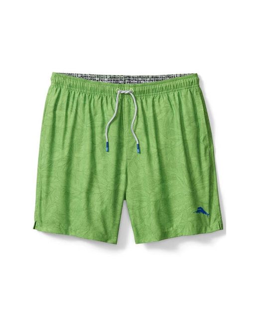 Tommy Bahama Naples Layered Leaves Swim Trunks in at