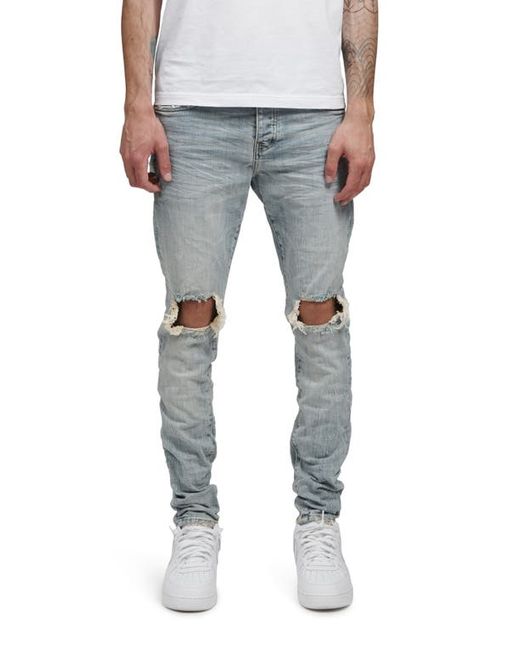 Purple Brand Ripped Slim Jeans in at