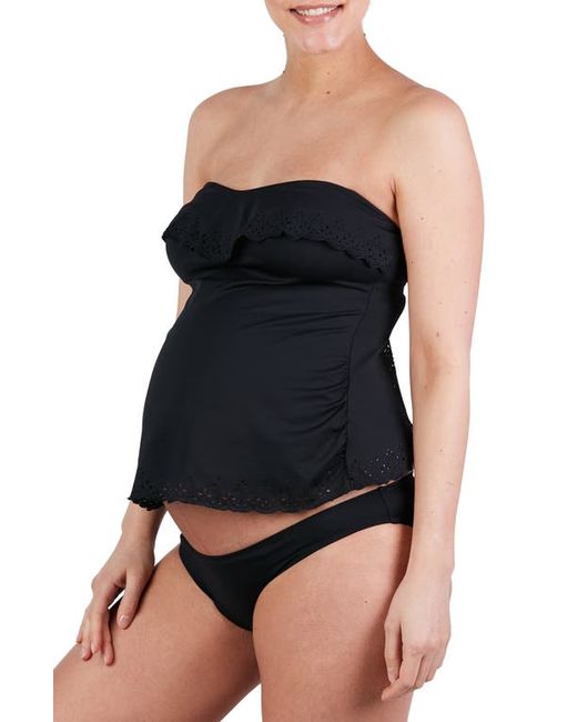 Cache Coeur Bloom Tankini Maternity Swimsuit in at