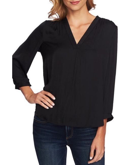 Vince Camuto Rumple Fabric Blouse in at