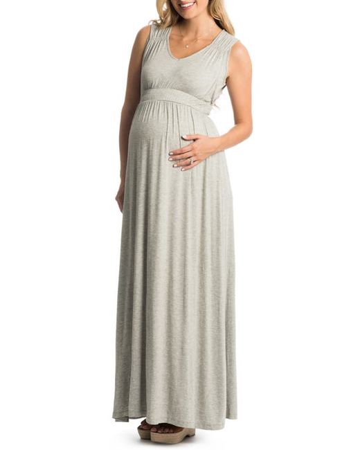 Everly Grey Valeria Maternity/Nursing Maxi Dress in at