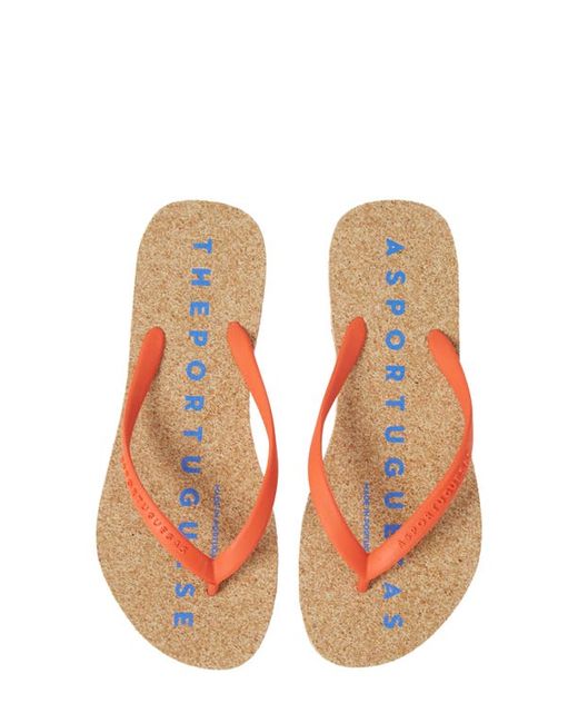 Asportuguesas By Fly London Base Flip Flop in Natural at