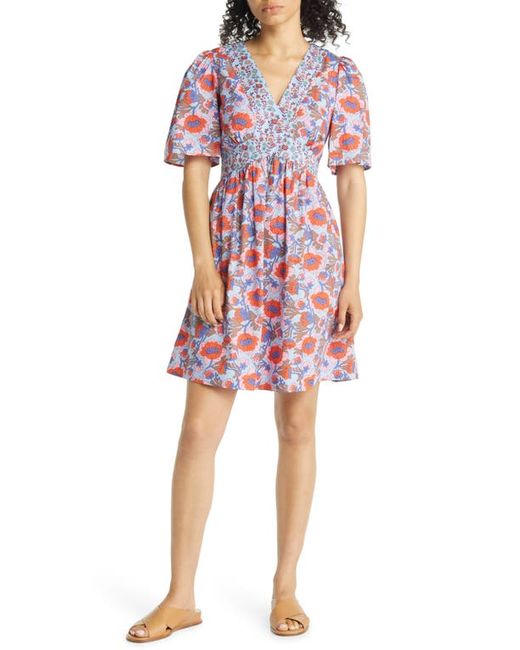 Boden Floral Cotton Dress in at