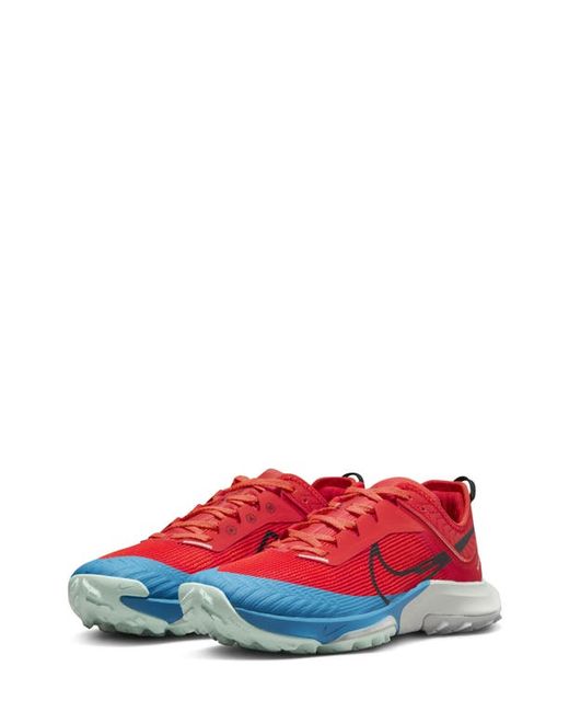 Nike Air Zoom Terra Kiger 8 Trail Running Shoe in Black/Orange at