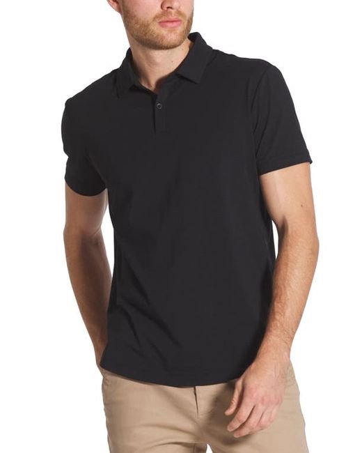Cuts Trim Fit Cotton Blend Polo in at