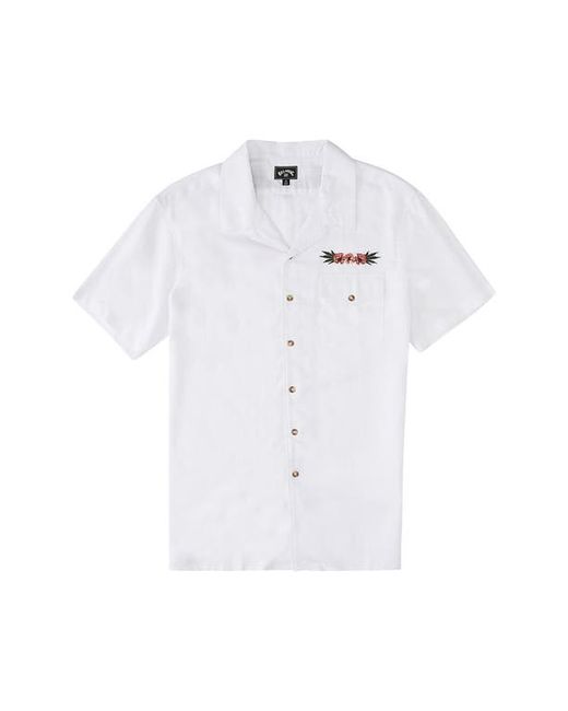 Billabong x Wrangler Dakota Hemp Cotton Button-Up Shirt in at