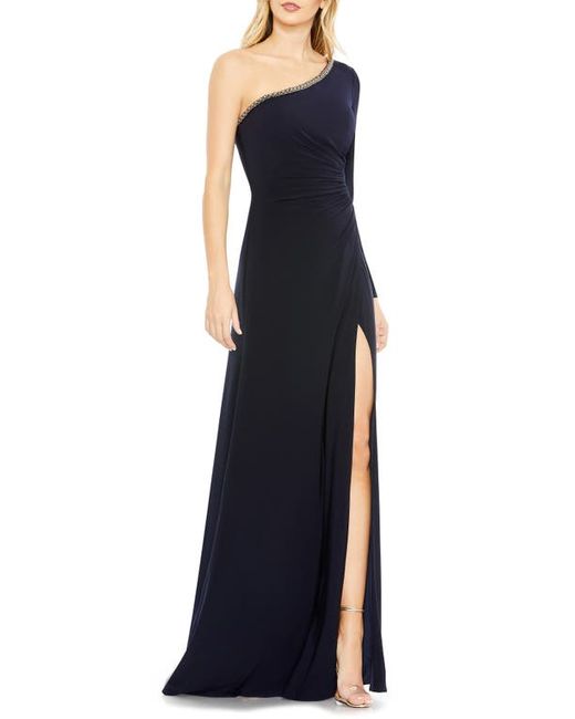 Mac Duggal One-Shoulder Gown in at