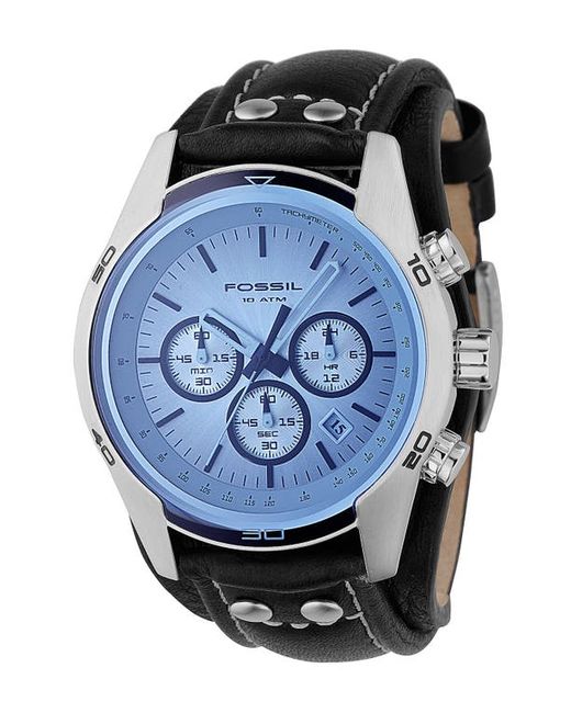 Fossil Chronograph Cuff Watch 44mm in at