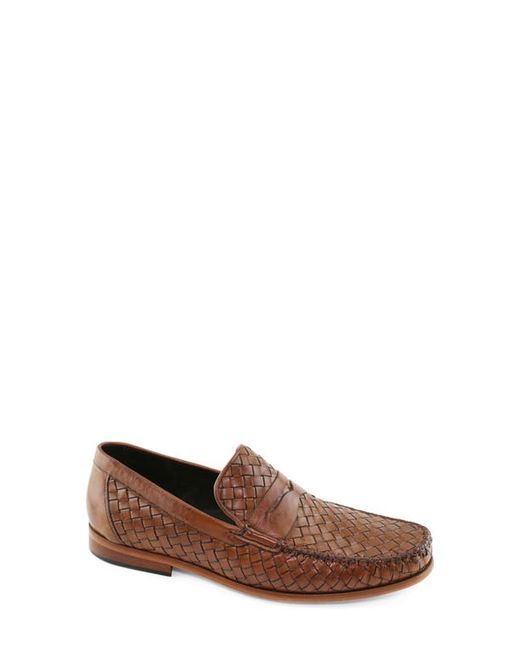 Marc Joseph New York Leon St Basket Weave Penny Loafer in at