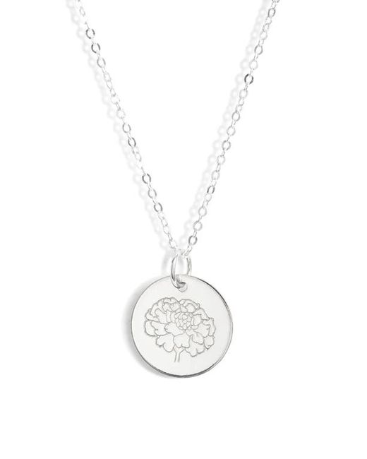 Nashelle Birth Flower Necklace in at