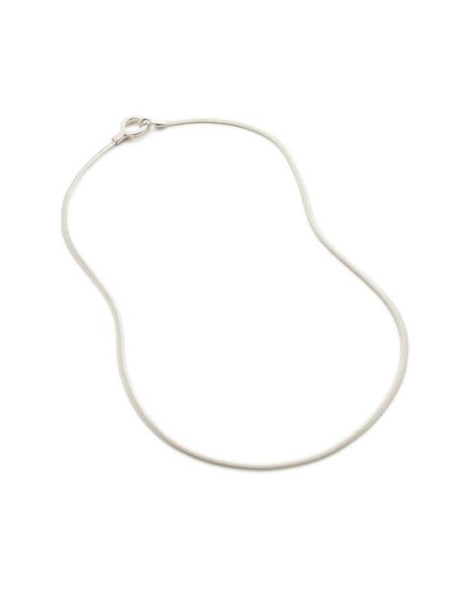 Monica Vinader x Doina Snake Chain Necklace in at
