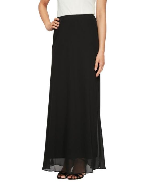 Alex Evenings A-Line Chiffon Skirt in at