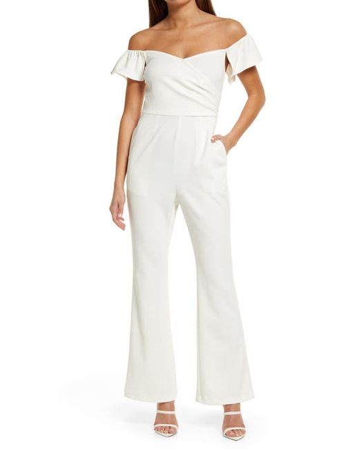 Chelsea28 Off the Shoulder Jumpsuit in at