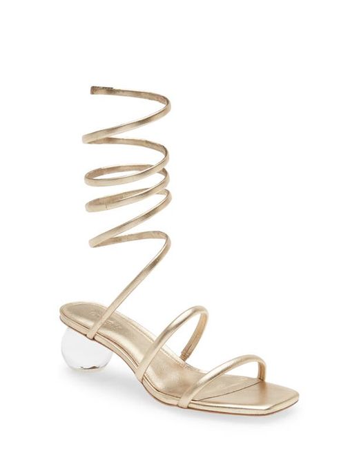 Cult Gaia Freya Ankle Wrap Sandal in at