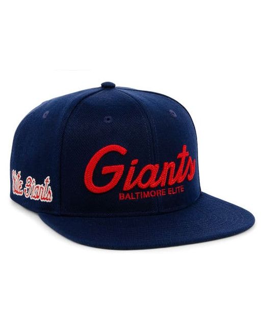 Rings And Crwns Rings Crwns Baltimore Elite Giants Snapback Hat at One Oz