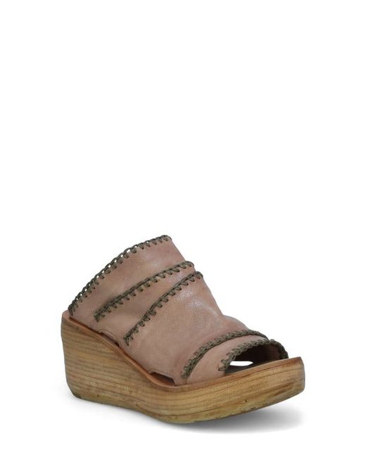 A.S. 98 Nelson Platform Wedge Sandal in at