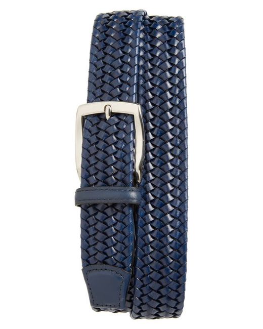 Torino Woven Stretch Leather Belt in at