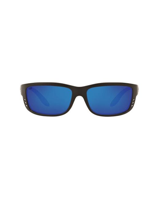 Costa Del Mar 61mm Polarized Wraparound Sunglasses in at