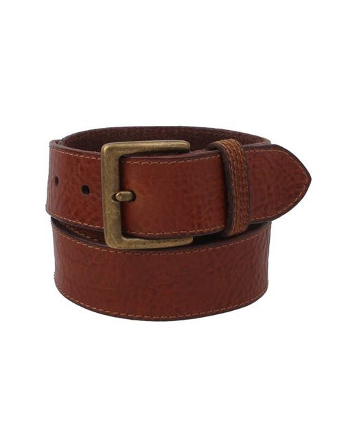Frye Pebbled Leather Belt in at