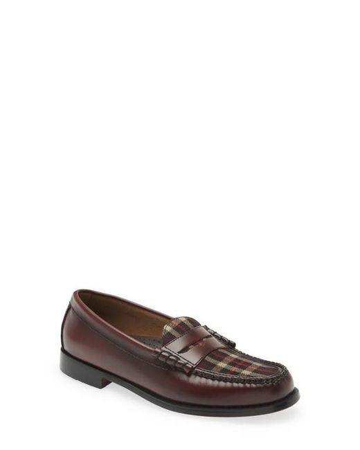 G.h. Bass Originals Larson Plaid Weejuns Loafer in at