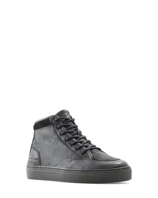 Belstaff Rally Leather High Top Sneaker in at