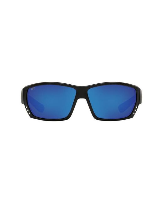 Costa Del Mar 62mm Polarized Wraparound Sunglasses in at