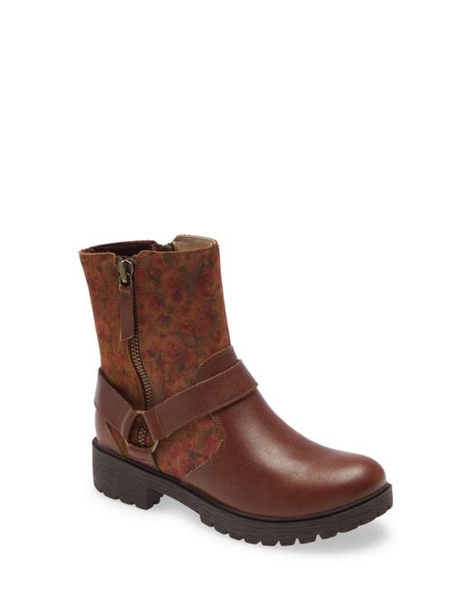 Alegria by PG Lite Alegria Water Resistant Boot in Cognac/Roses Leather at