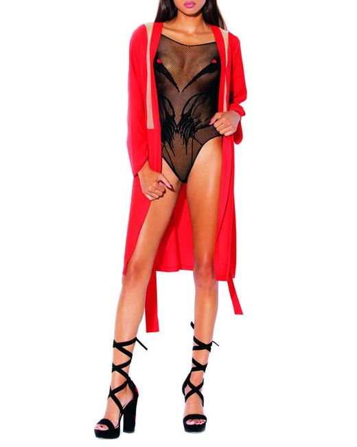 Hauty Bell Sleeve Robe in at